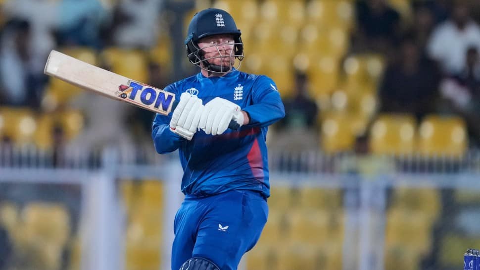 England batter Jonny Bairstow will be playing in his 2nd World Cup. He helped England win the ICC Men’s Cricket  World Cup 2019 with successive centuries  against India and New Zealand, adding nine  catches in the field. (Photo: AP)