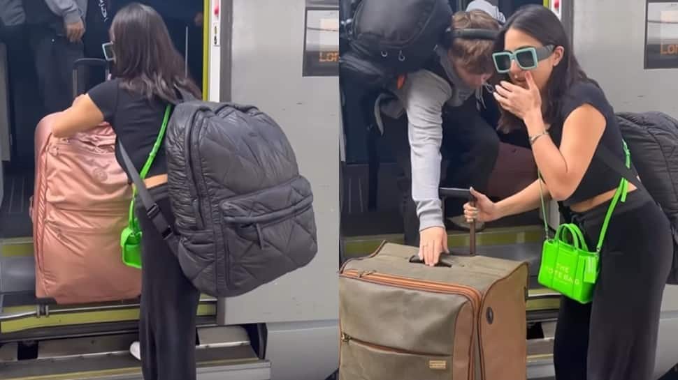 Sara Ali Khan Drops Hilarious Video With &#039;Too Many Bags&#039; From Her Paris To London Trip, Check Fan Reactions 