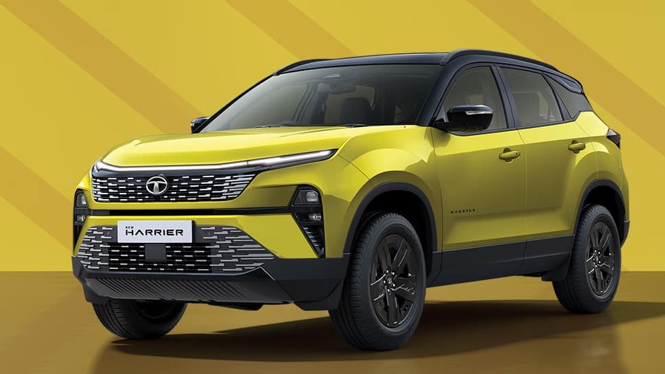 2023 Tata Harrier Facelift Revealed With Updated Design Features Variant Line Up In Pics