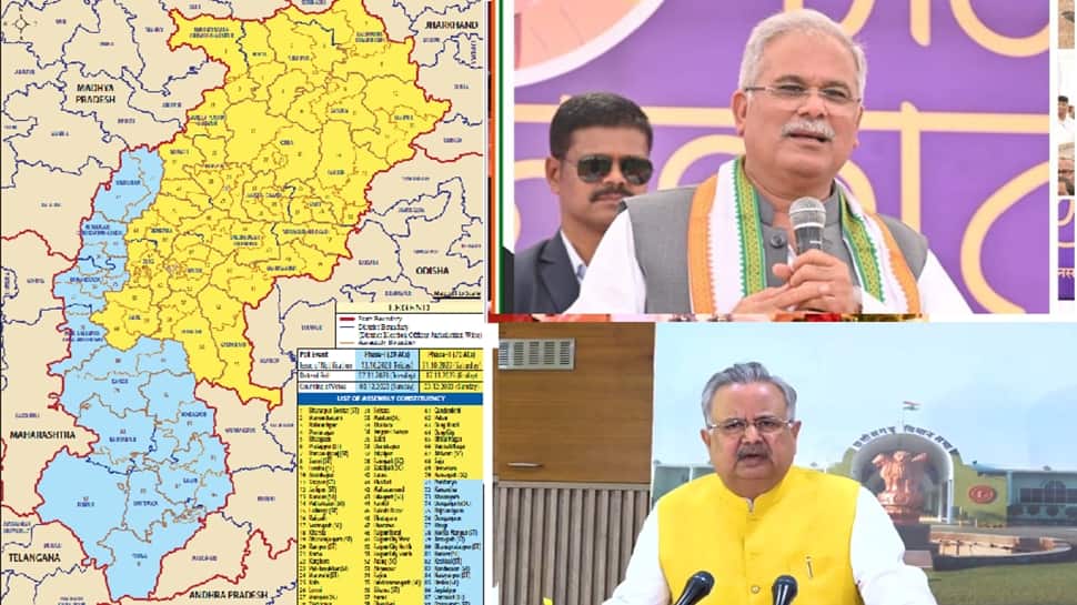Chhattisgarh Election 2023: Phase Wise List Of All Constituencies