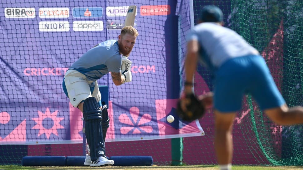 England all-rounder Ben Stokes turned back on his decision to retire from ODI cricket to play in the ICC Cricket World Cup 2023. Stokes, however, has been struggling with a hip flexor injury and has been ruled out of England's first two games in World Cup. (Source: X)