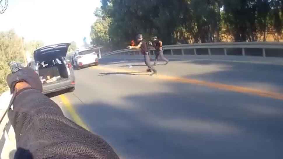 Israeli Policemen Kill Two Armed Palestinian Terrorists In Deadly Gunfight Near Gaza Border - WATCH