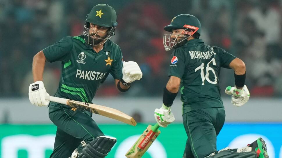 The 345 runs chased down by Pakistan is the highest target successfully chased down in a World Cup contest surpassing 328 by Ireland against England in Bengaluru in 2011. It is also Pakistan's second highest in an ODI behind the 349 chase against Australia in Lahore last year. (Photo: AP)