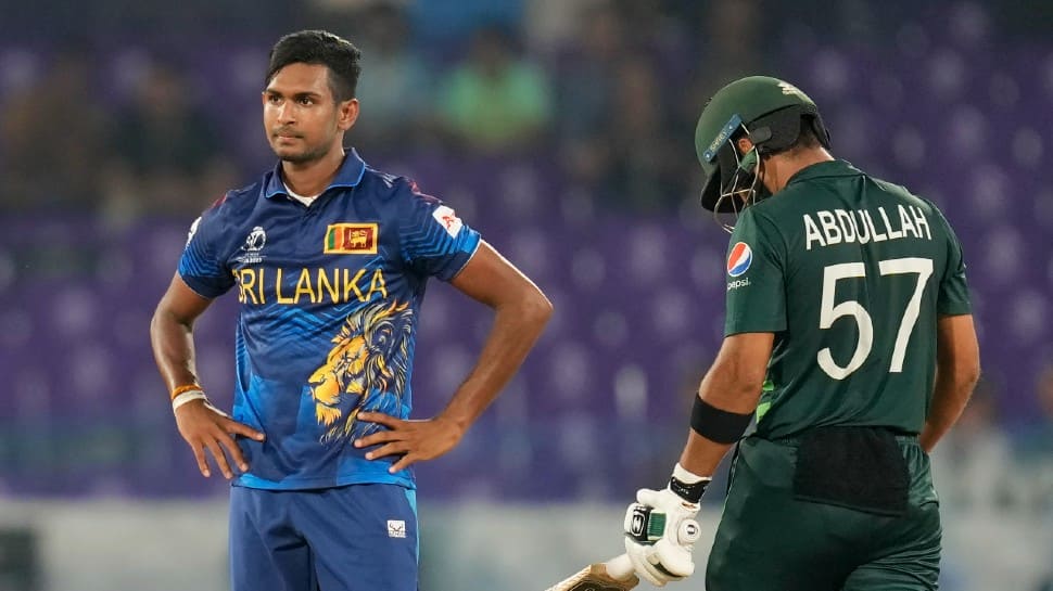 Sri Lanka pacer Matheesha Pathirana became the second bowler to concede 90-plus runs in a match twice in World Cups. On his debut in the tournament against South Africa in Delhi he conceded 95 in ten overs and followed it up with 90 in nine overs on Tuesday. (Photo: AP)