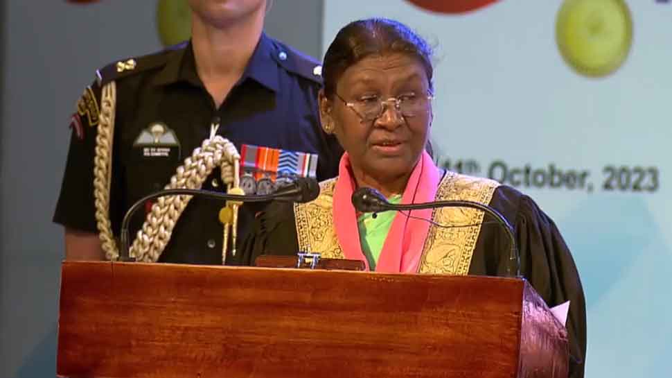 &#039;Ye Che Mouj Kashir&#039;: President Draupadi Murmu At Kashmir University&#039;s 20th Convocation Ceremony 