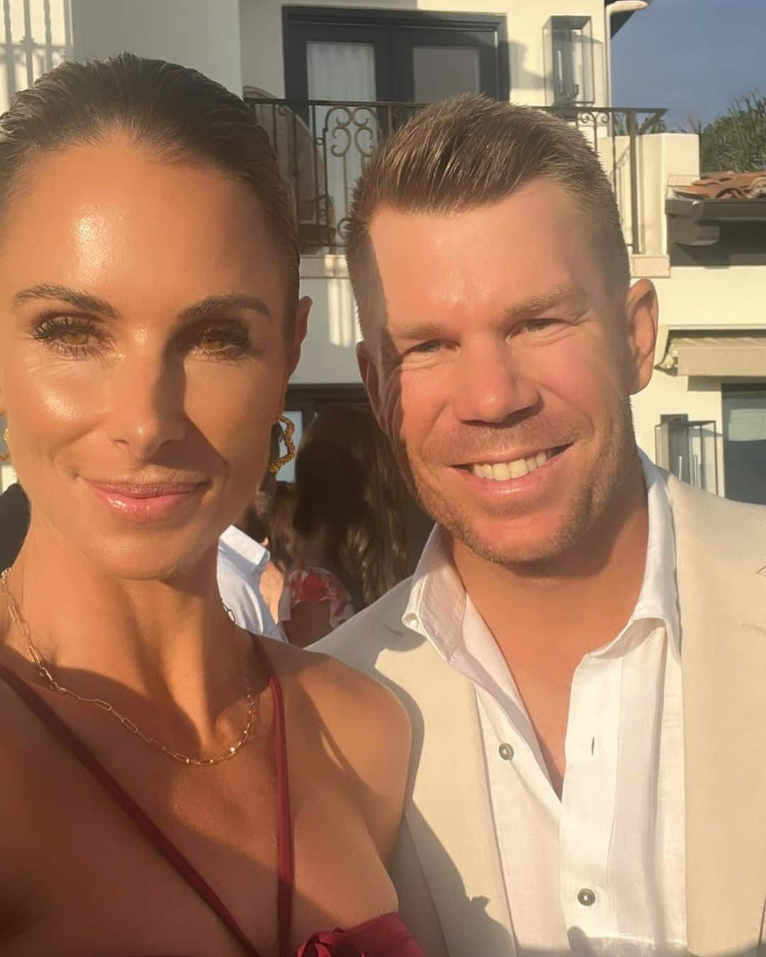 David Warner's wife