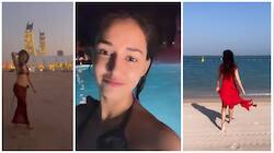 Disha Patani Soars Temperature In Sexy Red Bikini - Watch Vacay Video 