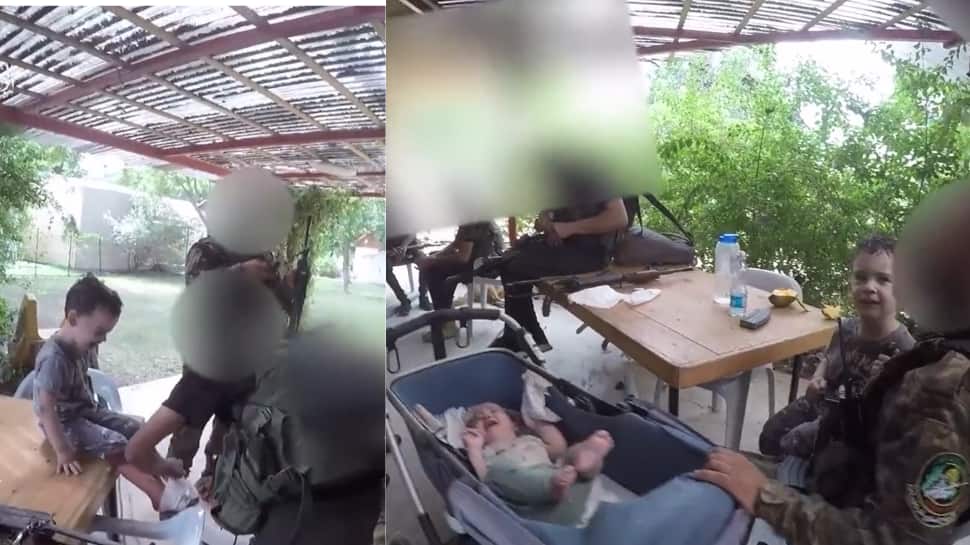 &#039;Say Bismillah...&#039;: Hamas Releases Video Interaction With Captive Israeli Children - Watch