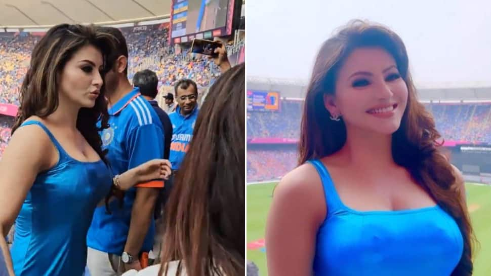 Watch: Urvashi Rautela Attends India vs Pakistan Match In Ahmedabad, Gets Trolled Online