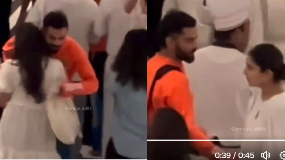 WATCH: Virat Kohli&#039;s Warm Hug To Ritika Sajdeh Goes Viral As Anushka Sharma, Prithi Ashwin Celebrate India Win Over Pakistan In CWC