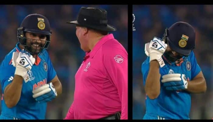 WATCH: Rohit Sharma Explains His Viral Bicep Gesture To Umpire Marais Erasmus