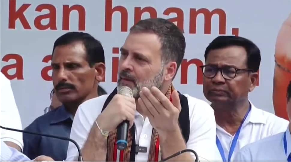 &#039;BJP Destroyed Manipur&#039;: From Poll-Bound Mizoram, Rahul Gandhi Says PM Modi More Concerned About Israel