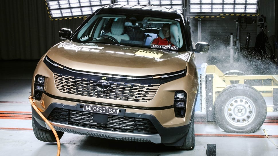 2023 Tata Safari, Harrier Facelifts Bag 5-Star Global NCAP Crash Test Rating