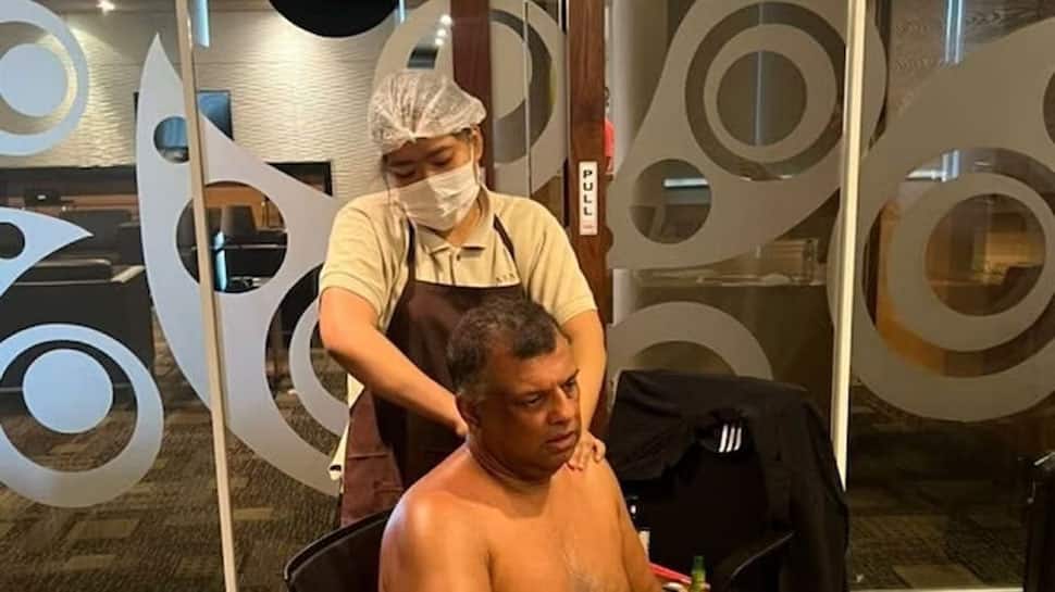 AirAsia CEO Gets Massage During Management Meeting, Sits Shirtless --Netizens Shocked
