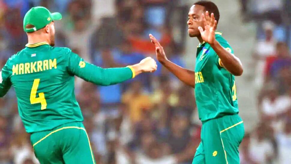 Kagiso Rabada becomes the second fastest bowler to claim 150 ODI wickets in just 95 matches for South Africa in ODIs. The fastest is Allan Donald, Morne Morkel and Imran Tahir, who achieved the feat in 89 ODIs. (Photo: AP)