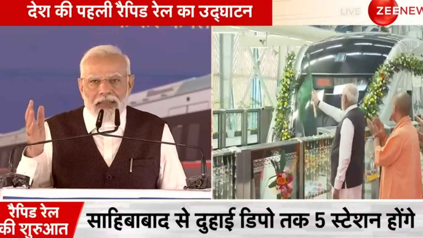 &#039;Historic Moment For India&#039;: PM Modi After Inaugurating &#039;Namo Bharat&#039;, India&#039;s First RapidX Train