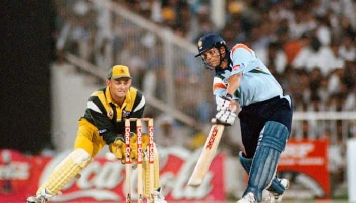 Sachin Tendulkar (India) - Score: 134 vs. Australia, Sharjah, 1998