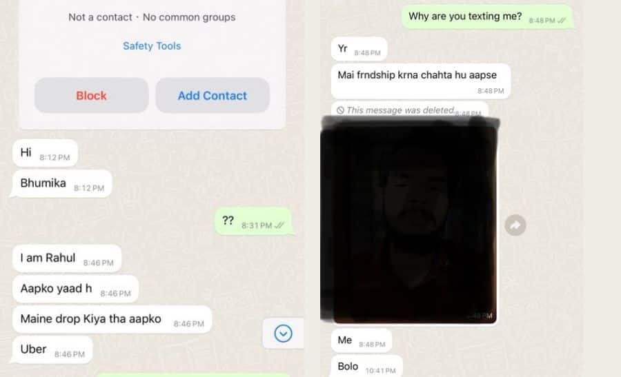 &#039;Mai Frndship Karna Chahtha Hu Aapse&#039;: Woman Passenger Receives Inappropriate Messages from Uber Driver After Ride; Company Responds