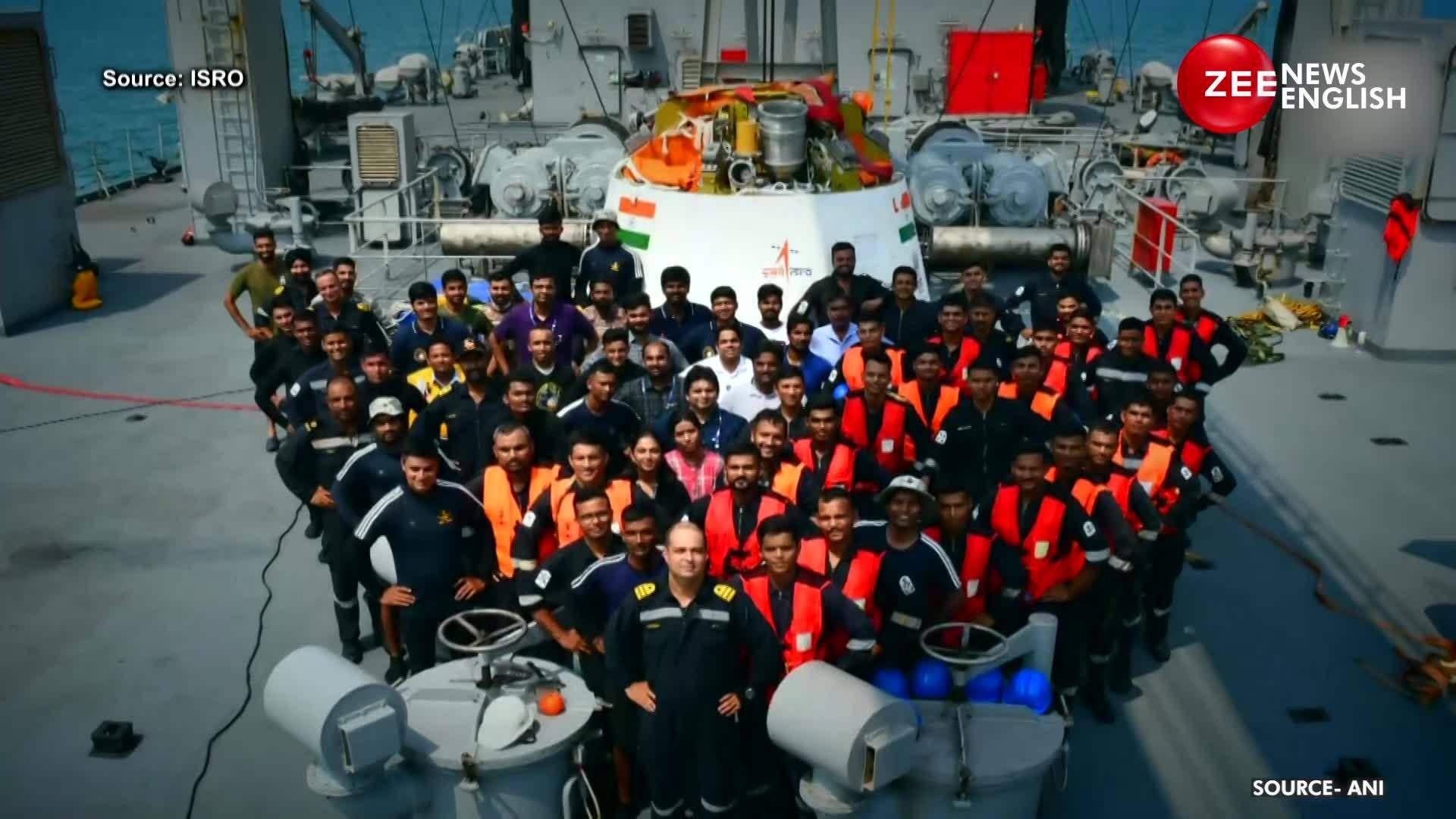 Gaganyaan Mission: Indian Navy Units Successfully Recovers Crew Module ...