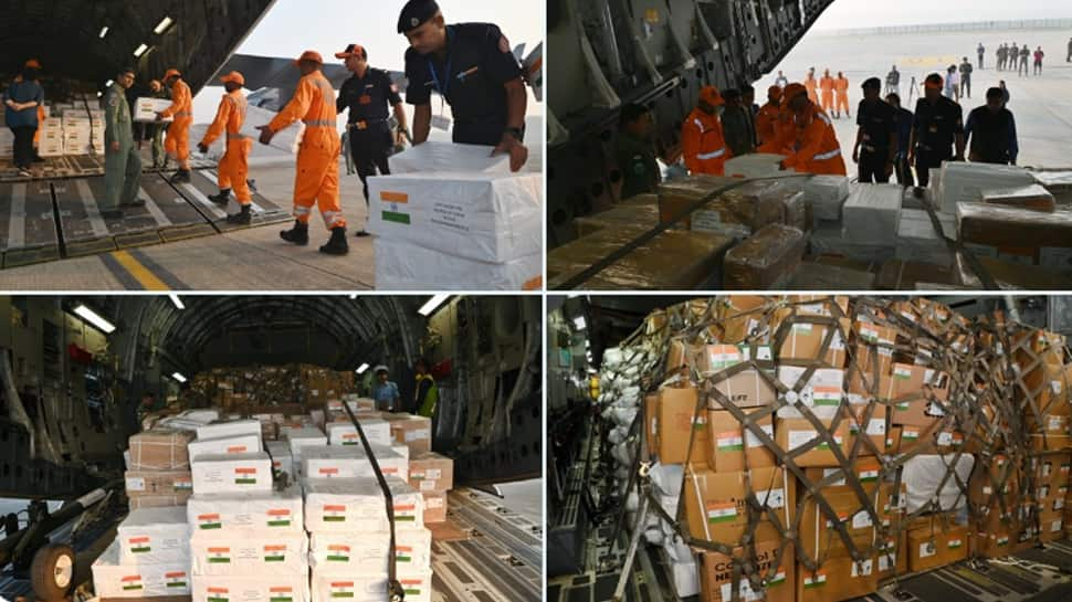 India Sends 6.5 Tonnes Of Humanitarian Aid To Palestine Amid Israel-Hamas War