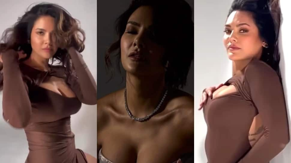 Esha Gupta Soars Mercury Level In Super-Hot BTS Video, Fans Are In Love With Her Sensuous Poses: Watch 