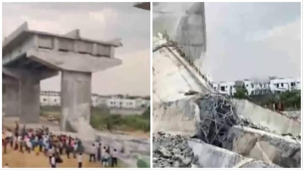 Under Construction Bridge Collapses In Gujarat&#039;s Palanpur