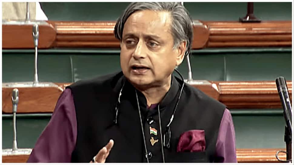 Mahua Moitra: Shashi Tharoor criticises circulation of his cropped image  with TMC MP Mahua Moitra