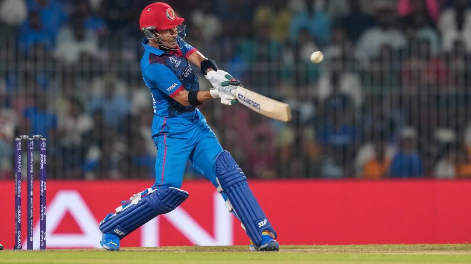 Afghanistan scored 60 runs in the powerplay, which is the third-highest powerplay total for Afghanistan in the ODI World Cup. Their highest powerplay total is 79, which they scored against England in the ongoing World Cup. Rahmanullah Gurbaz led the way with 65 off 53 balls. (Photo: AP)