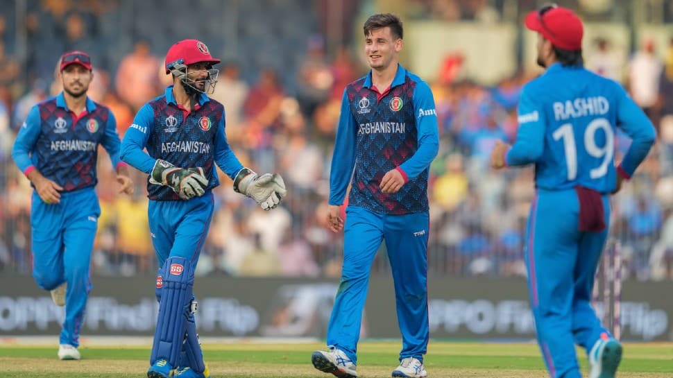 Noor Ahmad's bowling figures of 3/49 are the best for Afghanistan on a World Cup debut, surpassing Shapoor Zadran's 2/20 against Bangladesh in 2015, Afghanistan's first match in the World Cup. (Photo: AP)