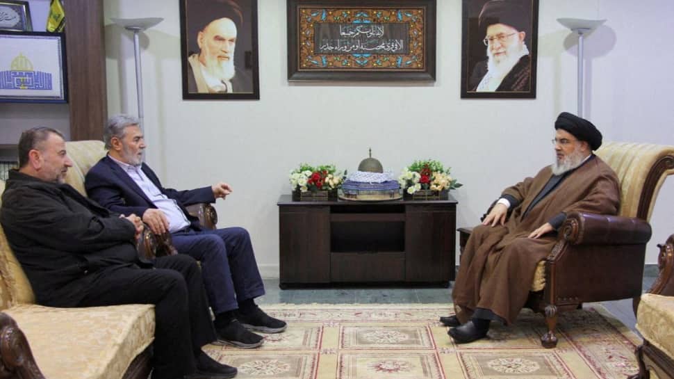 Lebanon&#039;s Hezbollah Chief Meets Hamas, Islamic Jihad; BIG PLOT To Defeat Israel On Cards?