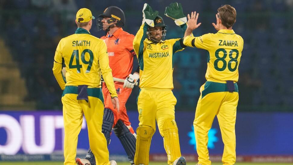 Australia defeated the Netherlands by 309 runs in the ICC Cricket World Cup 2023 match, the biggest margin of win in the ODI World Cup. They surpassed their own record of 275 runs against Afghanistan in 2015. (Photo: AP)