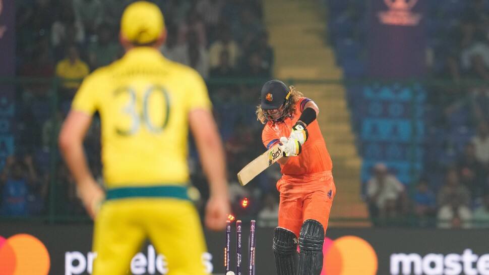 The Netherlands registered their third-lowest total of 90 in ODIs and this is also the lowest total registered in the ODI World Cup 2023. (Photo: AP)