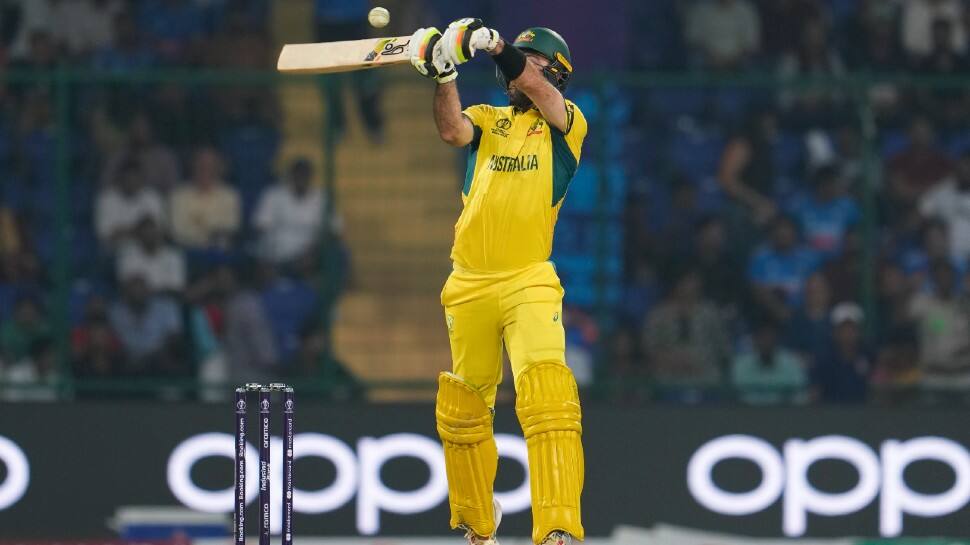 Australian all-rounder Glenn Maxwell registered his century in 40 balls against Netherlands in the ICC Cricket World Cup 2023 match in Delhi, the fastest century by a batter in ODI World Cup history, surpassing Aiden Markram’s tally of 49 balls. This is also the fourth fastest hundred in the history of ODIs. (Photo: AP)