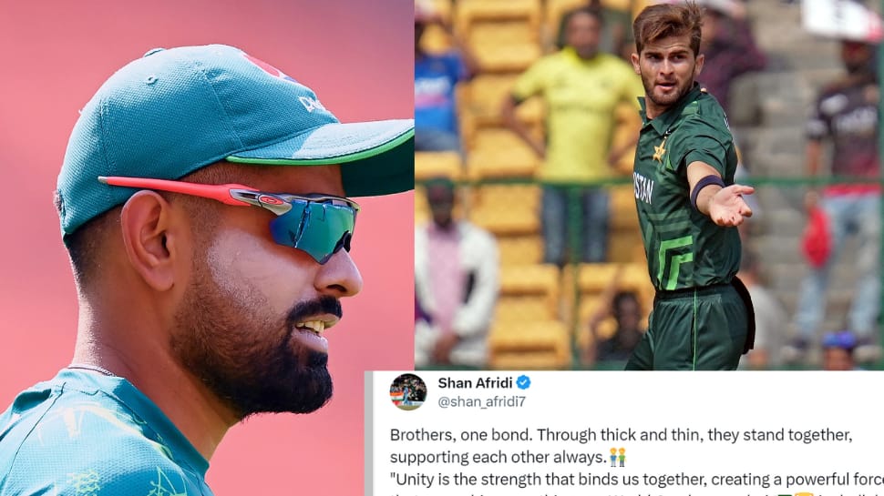 Cricket World Cup 2023: Amid Rumours Of Rift Between Shaheen Afridi And Babar Azam, Pacer&#039;s Brother Shares Old Pics On Social Media