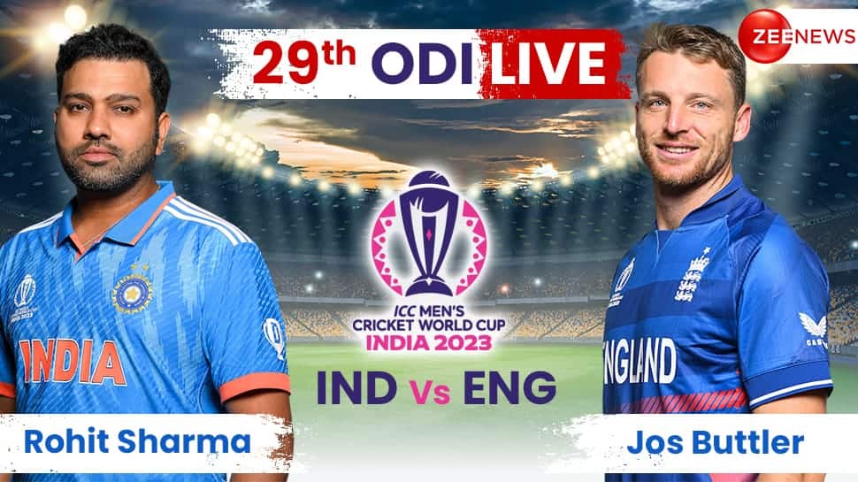 Highlights IND Vs ENG ICC ODI World Cup 2023 Live Cricket Score and