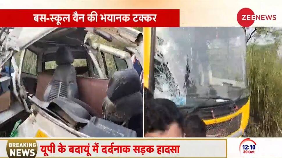 Four School Students Killed In Horrific Bus Accident In UP&#039;s Badaun
