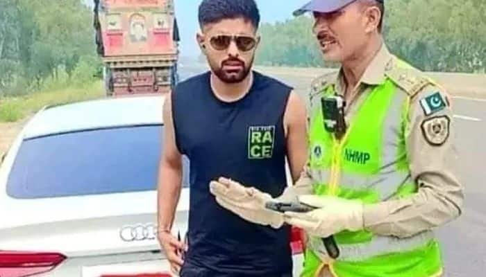 Babar Azam's Traffic Violation: