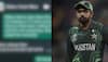 Babar Azam's Leaked WhatsApp Chat Sparks Massive Controversy: 