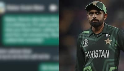 Babar Azam's Leaked WhatsApp Chat Sparks Massive Controversy: 