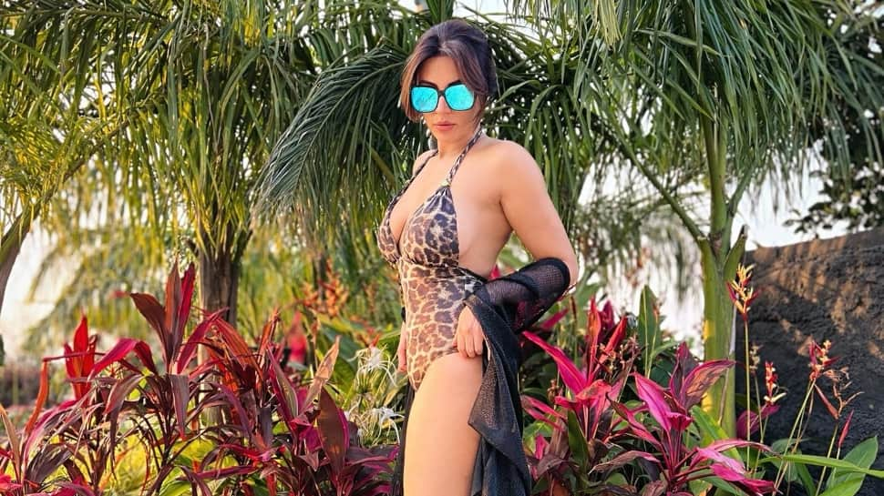 Hottie Alert: Shama Sikander Raises Mercury Level In Leopard-Print Monokini, Fans Are In Love