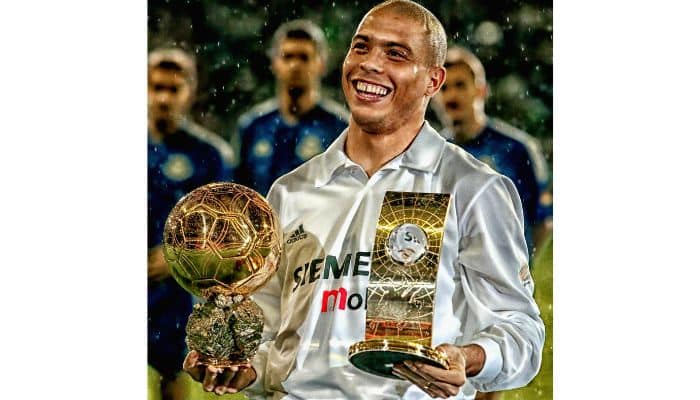 7. Ronaldo - 2 Ballon d'Or Awards