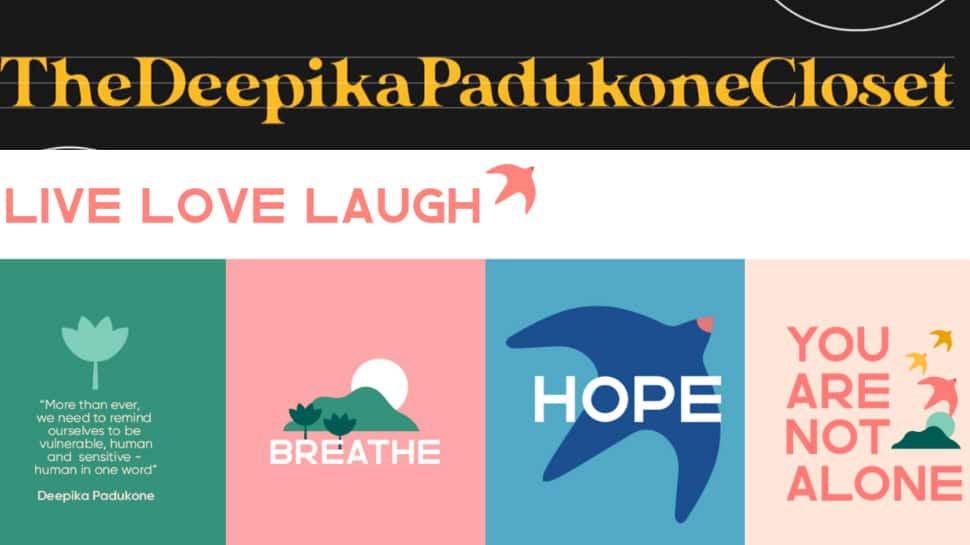 World Mental Health Month: Deepika Padukone Launches &#039;The Seen On Screen Edit&#039; From Her Closet