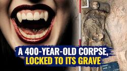 Grave Of `Vampire` With Padlocked Ankle Unearthed In Poland