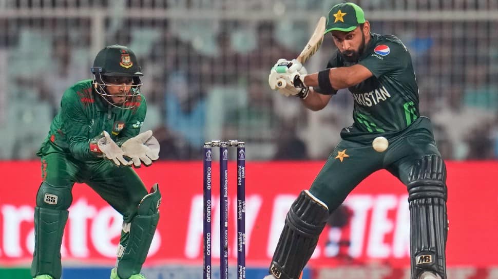 Pakistan opener Abdullah hafique has now struck the joint-second most 50-plus scores (four) for Pakistan in a World Cup edition. Mishab-ul-Haq and Babar Azam did the same in 2015 and 2019, respectively. Javed Miandad is at the top with five such scores in the 1992 World Cup. (Photo: AP)