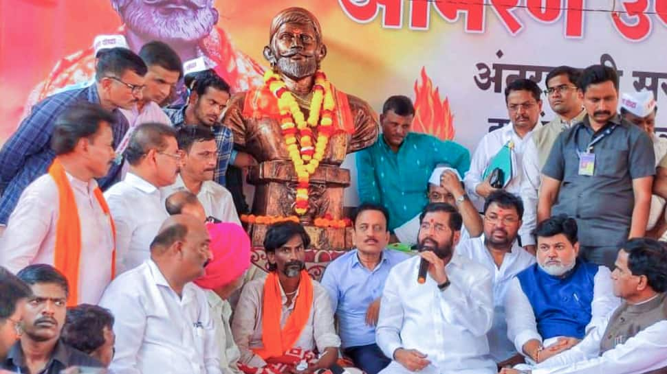 Maratha Quota Stir Intensifies! CM Shinde Holds All-Party Meet Amid Jarange&#039;s &#039;Quit-Water&#039; Ultimatum