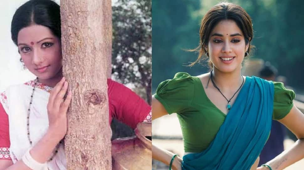 Netizens Call Janhvi Kapoor As Mom Sridevi&#039;s Doppelganger After Her Look from Devara Releases 