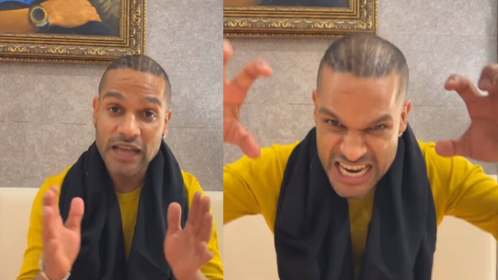 &#039;Bhookhi Sherni Zyada Khatarnaak...&#039;, Shikhar Dhawan&#039;s Instagram Reel On Karwa Chauth Goes Viral