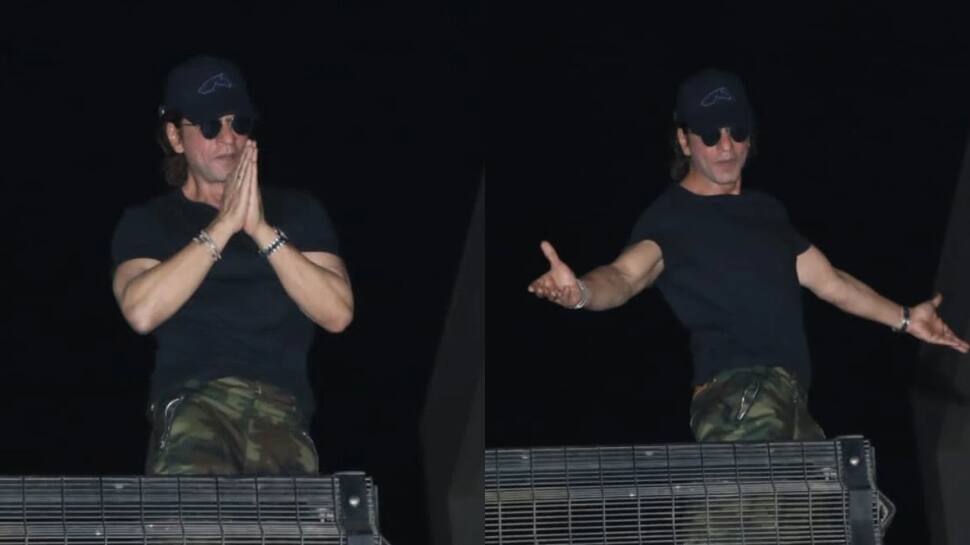 Happy Birthday Shah Rukh Khan: Actor Surprises Sea Of Fans With Special Midnight Appearance - Watch