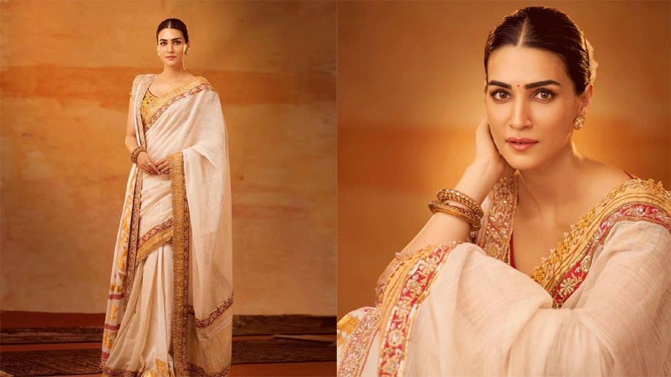 Kriti Sanon's Mesmerizing Looks In Saree 