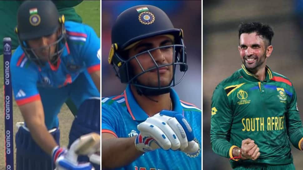 Cricket World Cup 2023: Shubman Gill Castled By Keshav Maharajs Stunning Delivery – WATCH